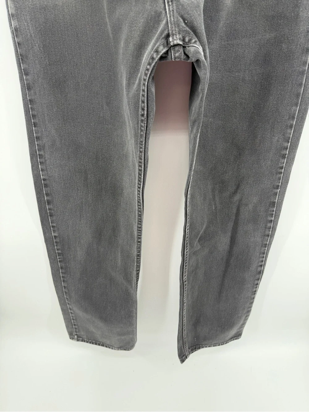 VTG USA Levi's 505 Workwear Streetwear Grunge Faded Black Jeans Sz40x34